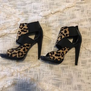 Leopard heels
